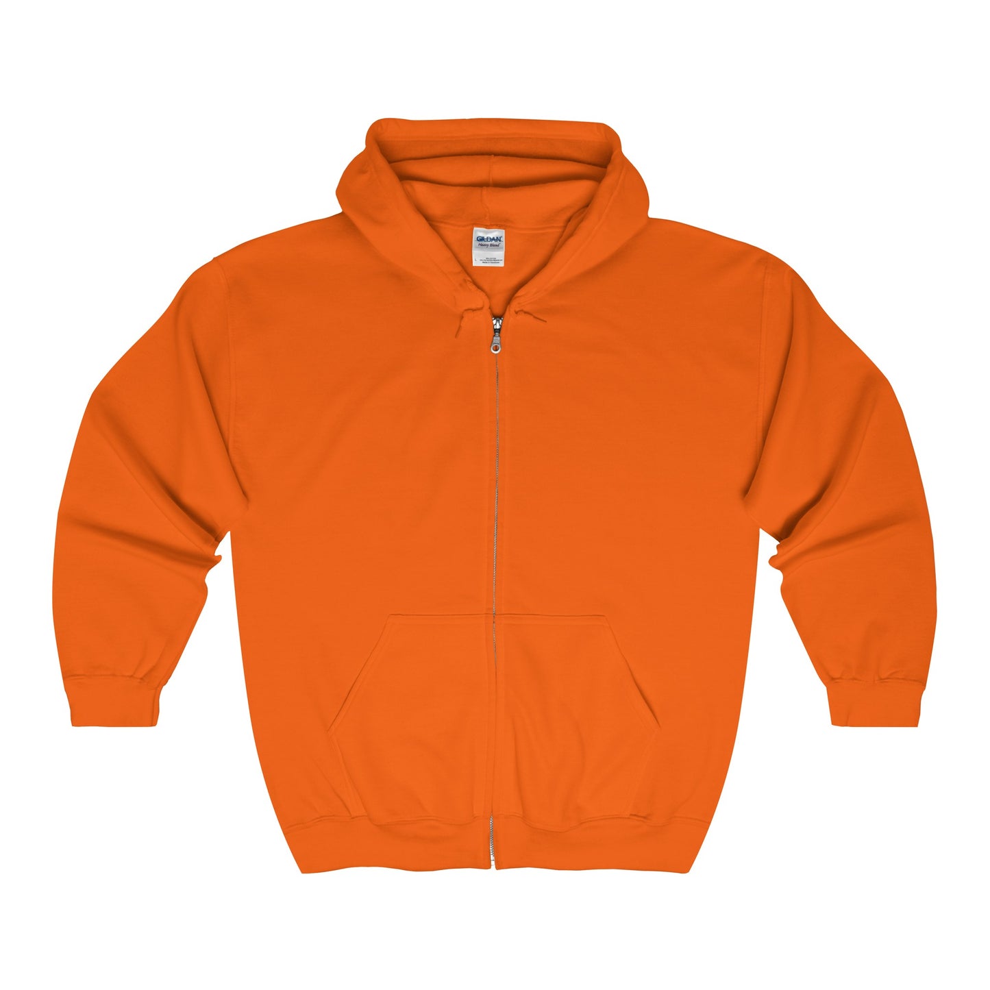Unisex Full Zip Hooded Sweatshirt