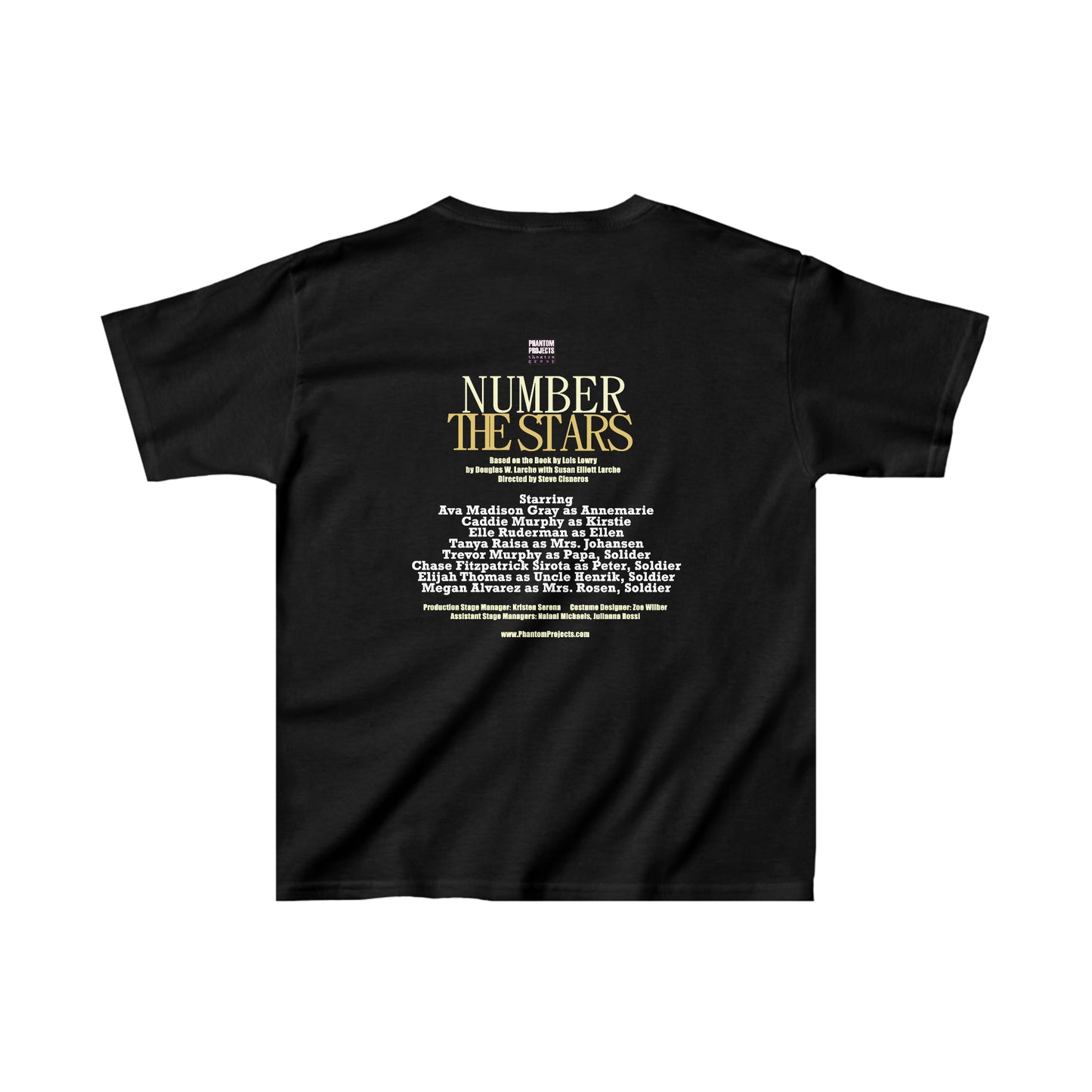 Number the Stars Youth T-shirts