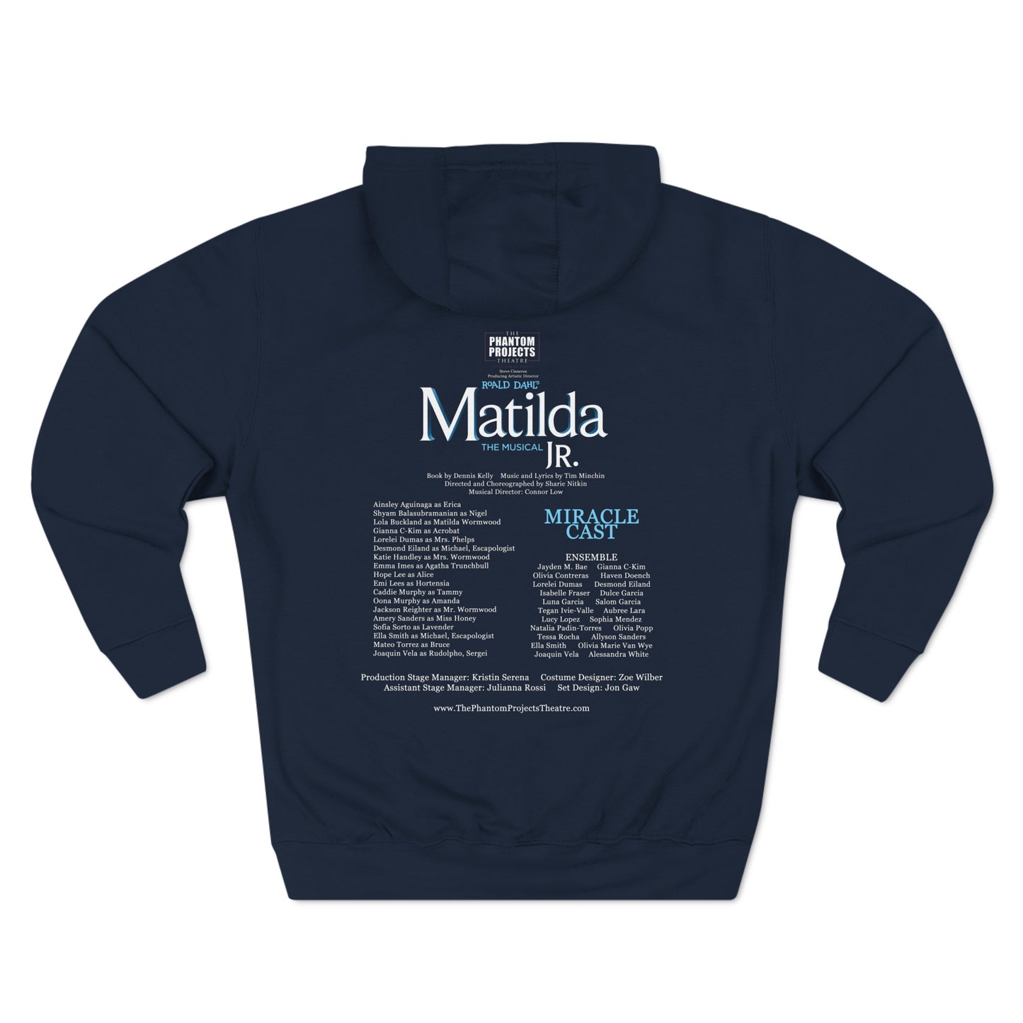 Miracle cast adult sweatshirts