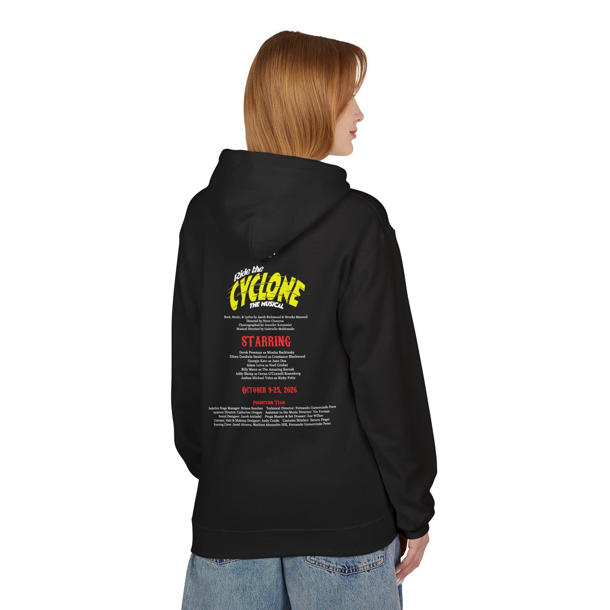 Ride the Cyclone Adult Hoodie