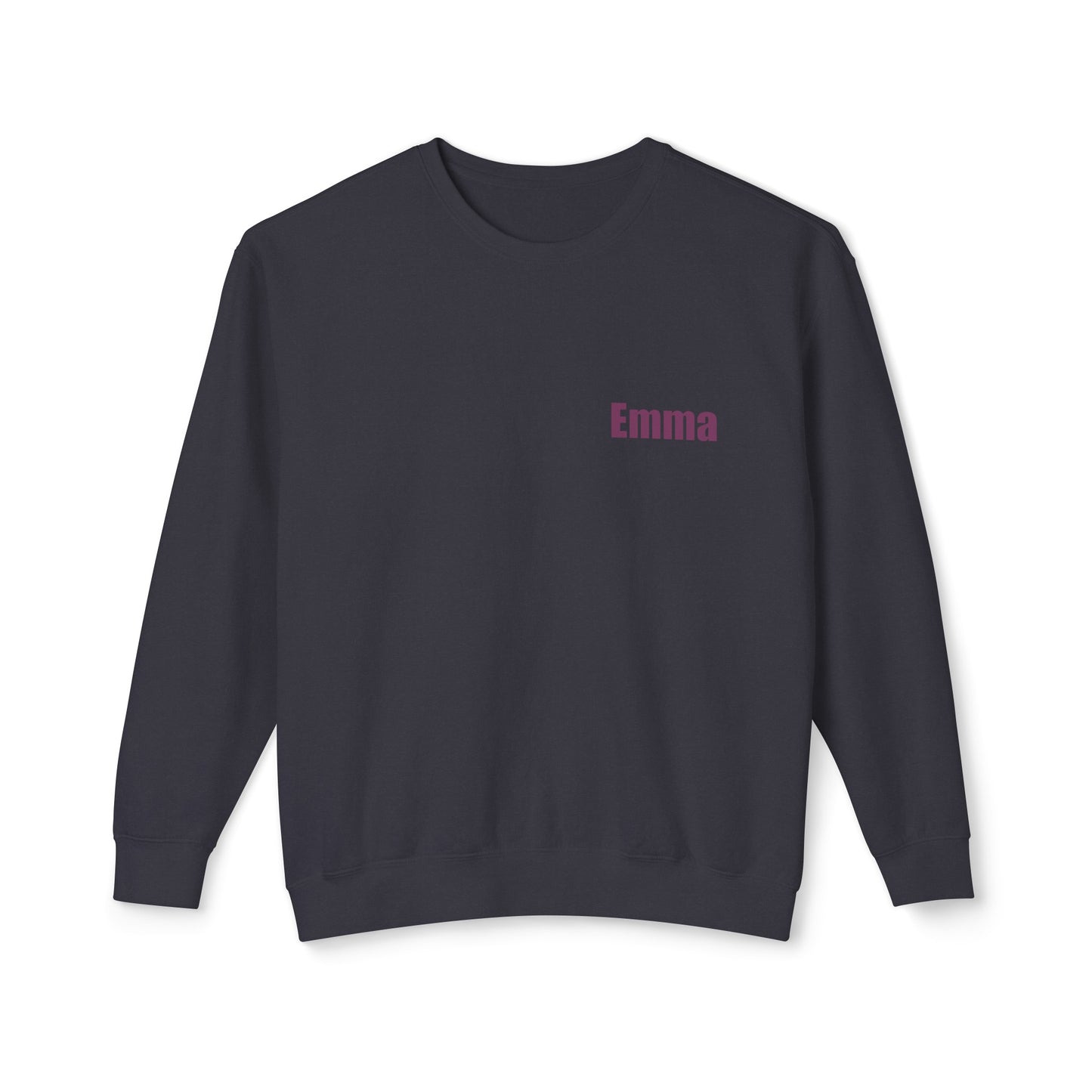 Emma Unisex Lightweight Crewneck Sweatshirt