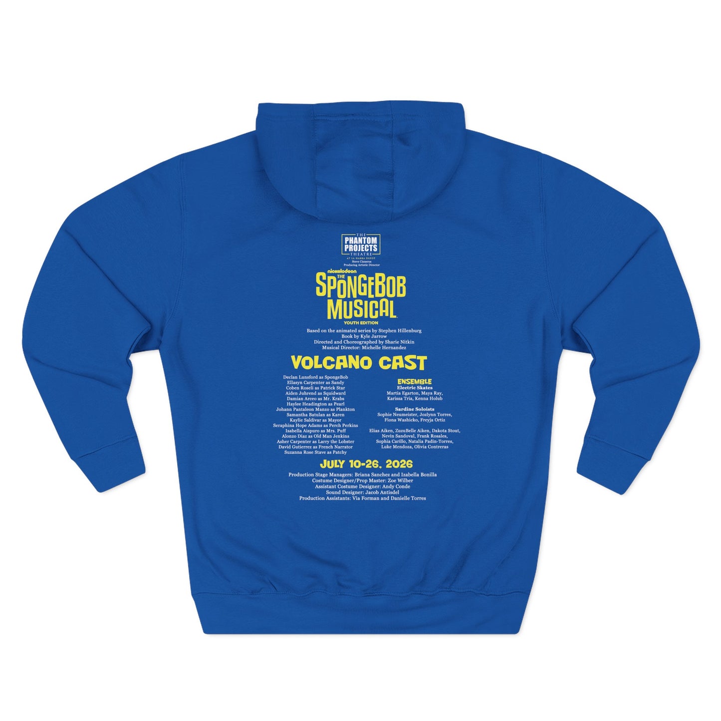 Volcano Cast: (Adult Size) Sweatshirts