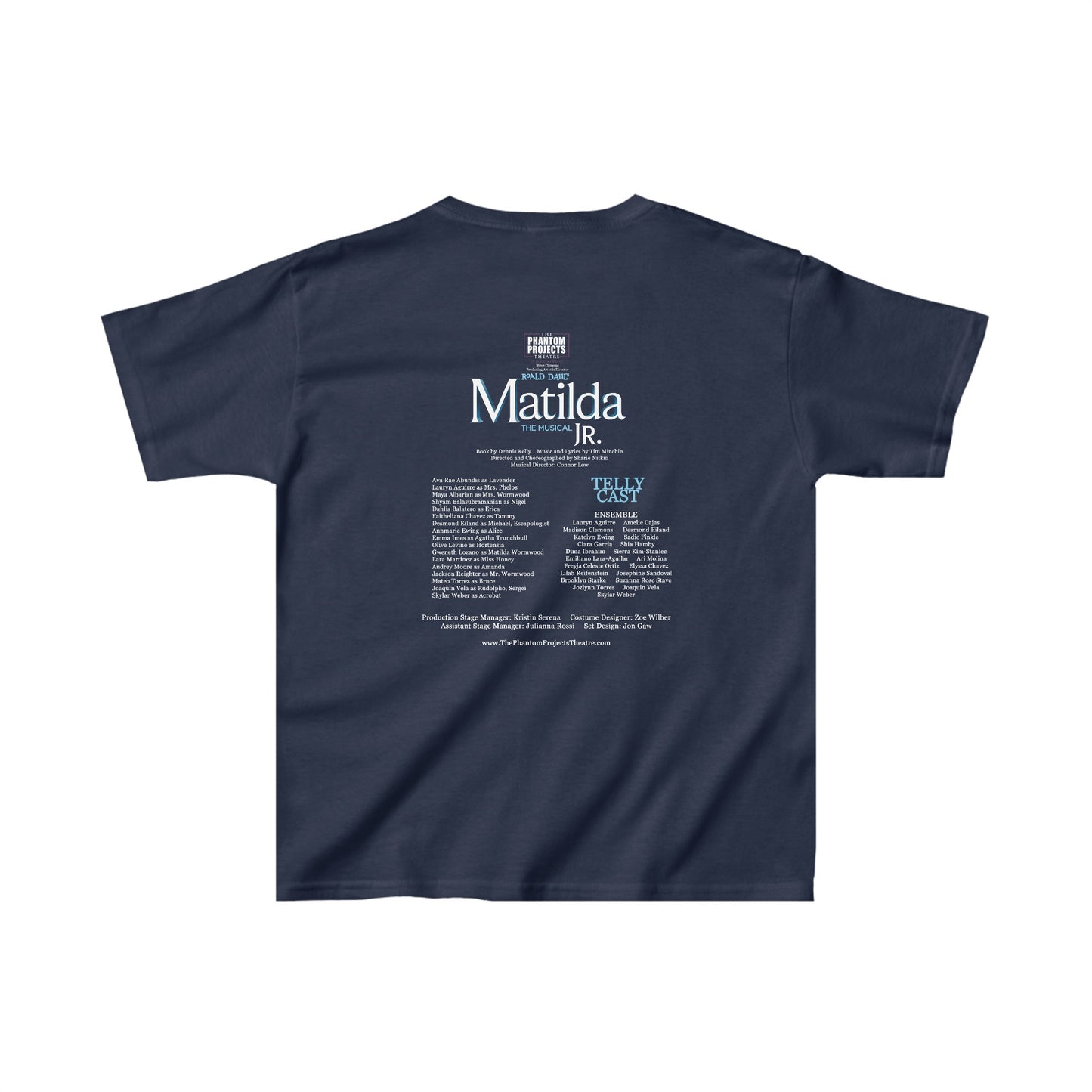 TELLY CAST Childs shirts