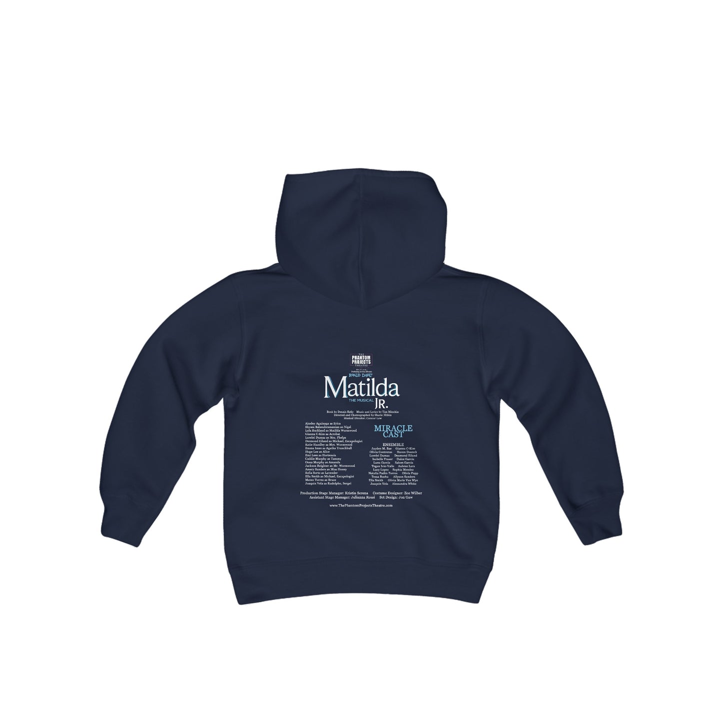 Miracle cast Child Sweatshirts Official Matilda