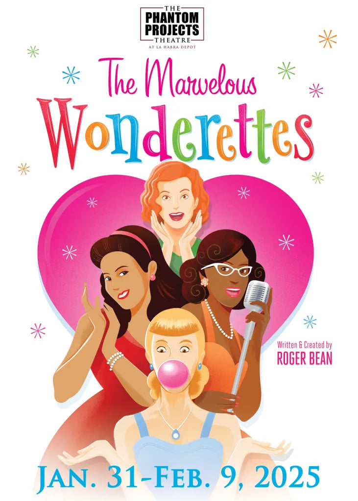 January 30, 2025 9:30 AM: THE MARVELOUS WONDERETTES Field Trip Performance located at The Phantom Projects Theatre at La Habra Depot