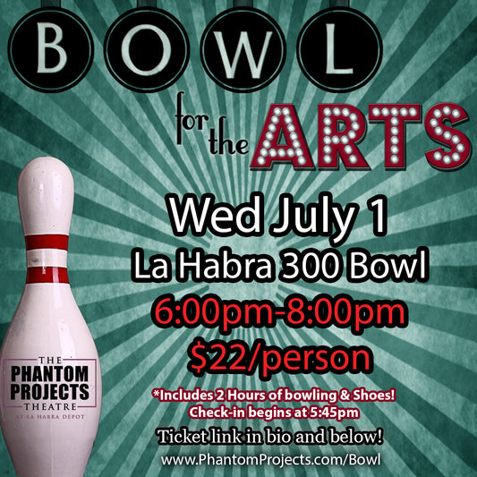 July 1: Bowl for the Arts!