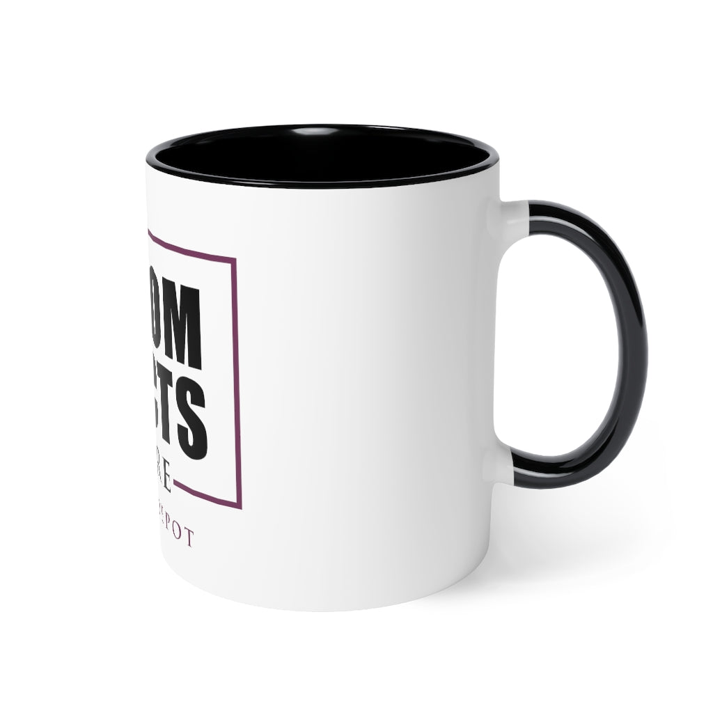 Black Accent Mug