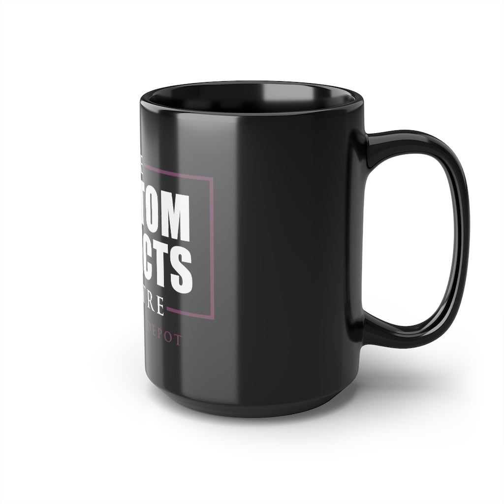 Black Mug, 15oz