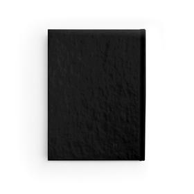 Black Bound Ruled Line Notebook