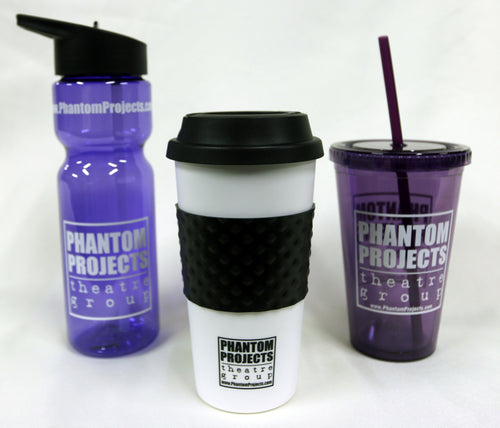 Drinking Tumbler, Water Bottle or Coffee Coffee Traveler Cup - The Phantom Way