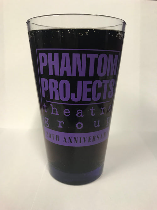 Phantom Projects 20th Anniversary Pint Glass - 16oz.