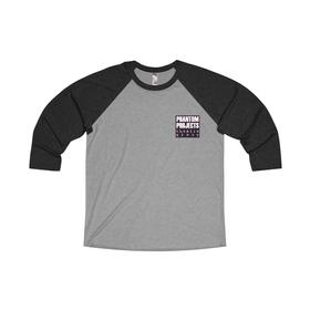 Tri-Blend Unisex 3/4 Raglan Gray