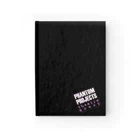 Black Bound Ruled Line Notebook
